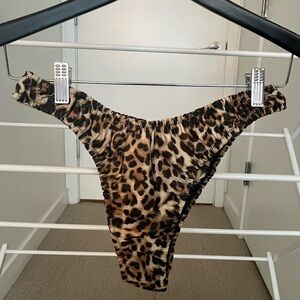 Strawberry Milk Mob Cheetah Print Bikini Bottoms